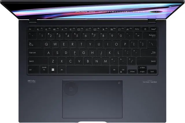 Alt view image 5 of 7 - ASUS Zenbook Pro 14 Home & Entertainment Laptop (Intel i9-13900H 14-Core, 14.0" 120Hz Touch 2.8K (2880x1800), GeForce RTX 4060, 48GB DDR5 4800MHz RAM, Win 11 Home) with WD19S 180W Dock