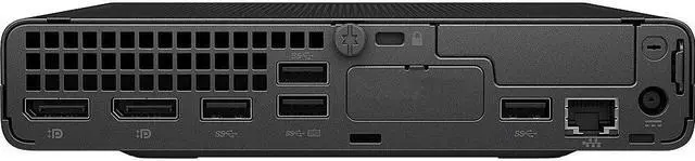 Alt view image 5 of 5 - HP EliteDesk 800 G6 Business Mini Desktop (Intel i7-10700T vPro 8-Core, Intel UHD 630, 8GB RAM, 256GB SSD, Wifi, USB 3.2, Bluetooth, Display Port, Win 10 Pro) with G5 Essential Dock
