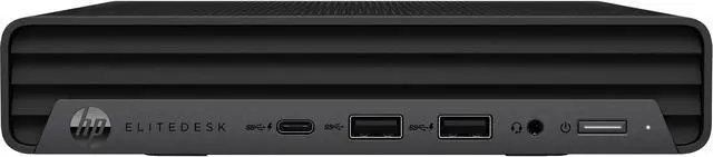 Alt view image 2 of 5 - HP EliteDesk 800 G6 Business Mini Desktop (Intel i7-10700T vPro 8-Core, Intel UHD 630, 8GB RAM, 256GB SSD, Wifi, USB 3.2, Bluetooth, Display Port, Win 10 Pro) with G5 Essential Dock