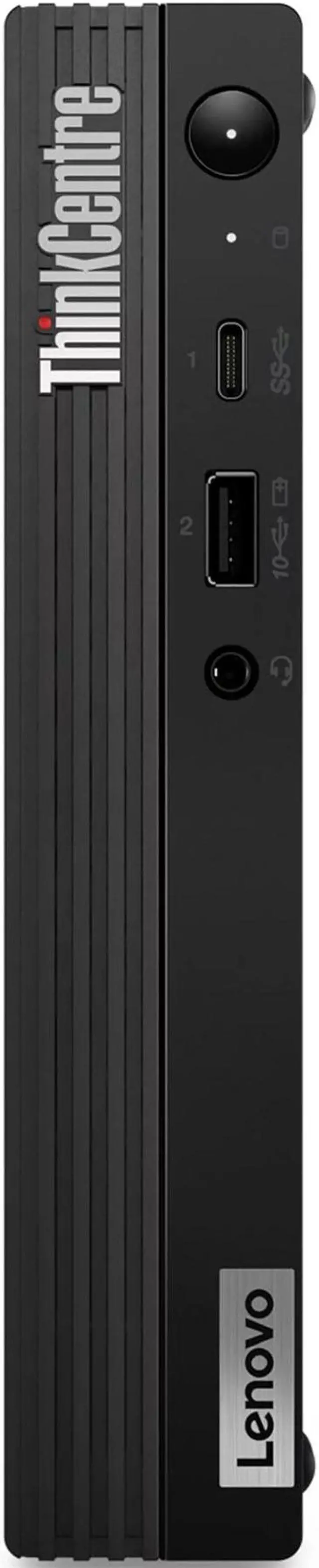 Alt view image 2 of 6 - Lenovo ThinkCentre M70q Tiny Business Mini Desktop (Intel i3-10105T, Intel UHD 630, 32GB DDR4, 512GB PCIe SSD, WiFi 6, Bluetooth 5.2, 65W PSU, RJ-45, 1 Display Port, HDMI, Win 11 Home) (Renewed)