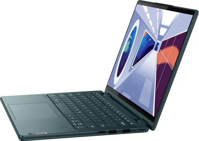Alt view image 3 of 7 - Lenovo Yoga 6 Home & Business 2-in-1 Laptop (AMD Ryzen 5 7530U 6-Core, 8GB RAM, 512GB PCIe SSD, AMD Radeon, 13.3" 60 Hz Touch Wide UXGA (1920x1200), Fingerprint, Wifi, Bluetooth, Win 10 Pro)