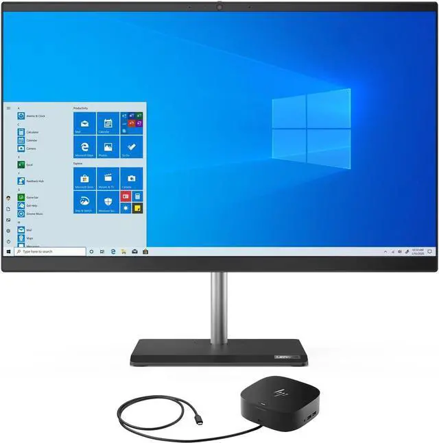 ⭐️1533⭐️ LENOVO i5-10400T Lenovo V50A-24IMB Business All-in-One (Intel i5-10400T 6-Core