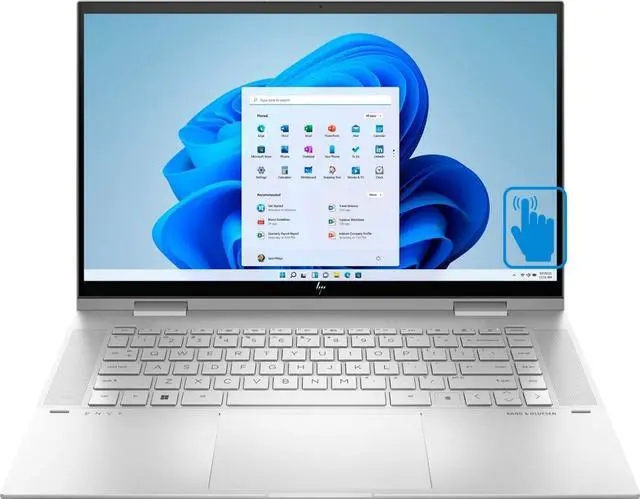 Main image of HP ENVY x360 2-in-1 15.6" Touchscreen FHD Laptop, Intel Evo Platform (Intel Core i7-1260P, 32GB RAM, 2TB PCIe SSD, Intel Iris Xe, Backlit KYB, FP Reader, Thunderbolt 4, Win 11 Home)