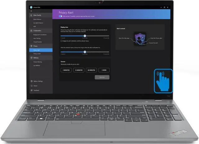 Main image of Lenovo T16 Gen 2 Business Laptop 16.0" Touchscreen IPS WVA FHD+ (Intel i7-1355U, 32GB DDR5, 512GB SSD, Backlit KYB, Fingerprint Reader, 2 Thunderbolt 4, WiFi 6E, Win 11 Pro)