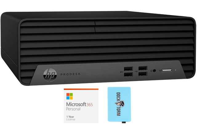 HP ProDesk G9 SFF Desktop - Intel Core I3-13100, 16GB RAM, 512GB SSD, WiFi, Windows 11 Pro (Renewed)