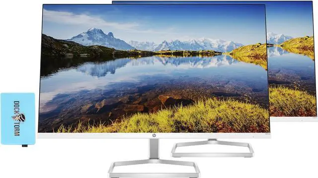 HP M24fwa FreeSync IPS Monitor 34Y22AA#ABA Bundle with Docztorm Dock ...