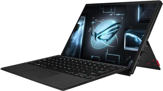 Alt view image 3 of 7 - ASUS ROG Flow Z13 Gaming & Entertainment 2-in-1 Laptop (Intel i5-12500H 12-Core, 16GB LPDDR5 5200MHz RAM, 1TB M.2 2242 PCIe SSD, Intel Iris Xe, 13.4" 120 Hz Touch Win 10 Pro) Refurbished