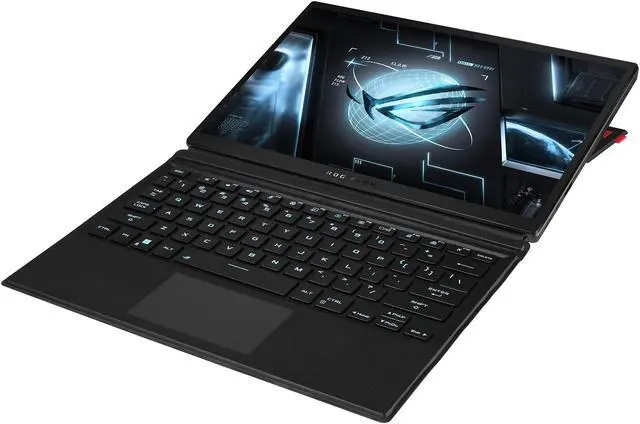 Alt view image 4 of 7 - ASUS ROG Flow Z13 Gaming & Entertainment 2-in-1 Laptop (Intel i5-12500H 12-Core, 16GB LPDDR5 5200MHz RAM, 1TB M.2 2242 PCIe SSD, Intel Iris Xe, 13.4" 120 Hz Touch Win 10 Pro) Refurbished