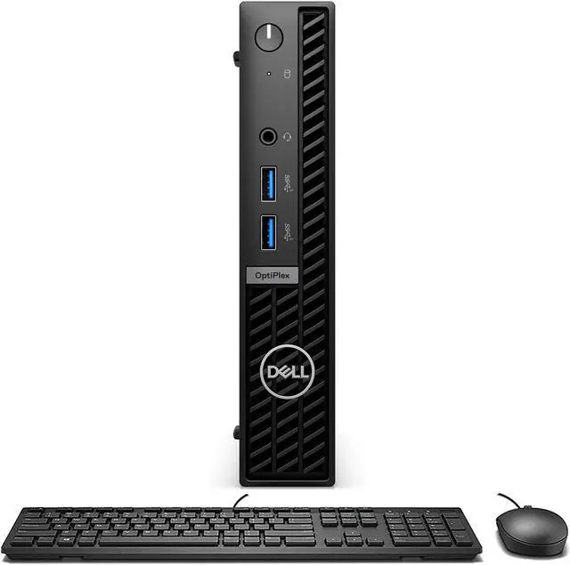 Alt view image 5 of 5 - Dell OptiPlex 7010 Home & Business Mini Desktop (Intel i5-13500T 14-Core, 16GB RAM, 256GB SSD, Intel UHD 770, Wifi, Bluetooth, HDMI, USB 3.2, Display Port, Black, Win 11 Pro)