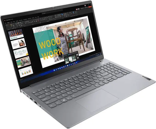 Alt view image 2 of 7 - Lenovo ThinkBook 15 G4 Business Laptop 15.6" FHD IPS Display (8-Core AMD Ryzen 7 5825U, 16GB RAM, 4TB PCIe SSD, Backlit KYB, FP Reader, WiFi 6, BT 5.2, SDXC Reader, HD Webcam, Win 11 Pro)