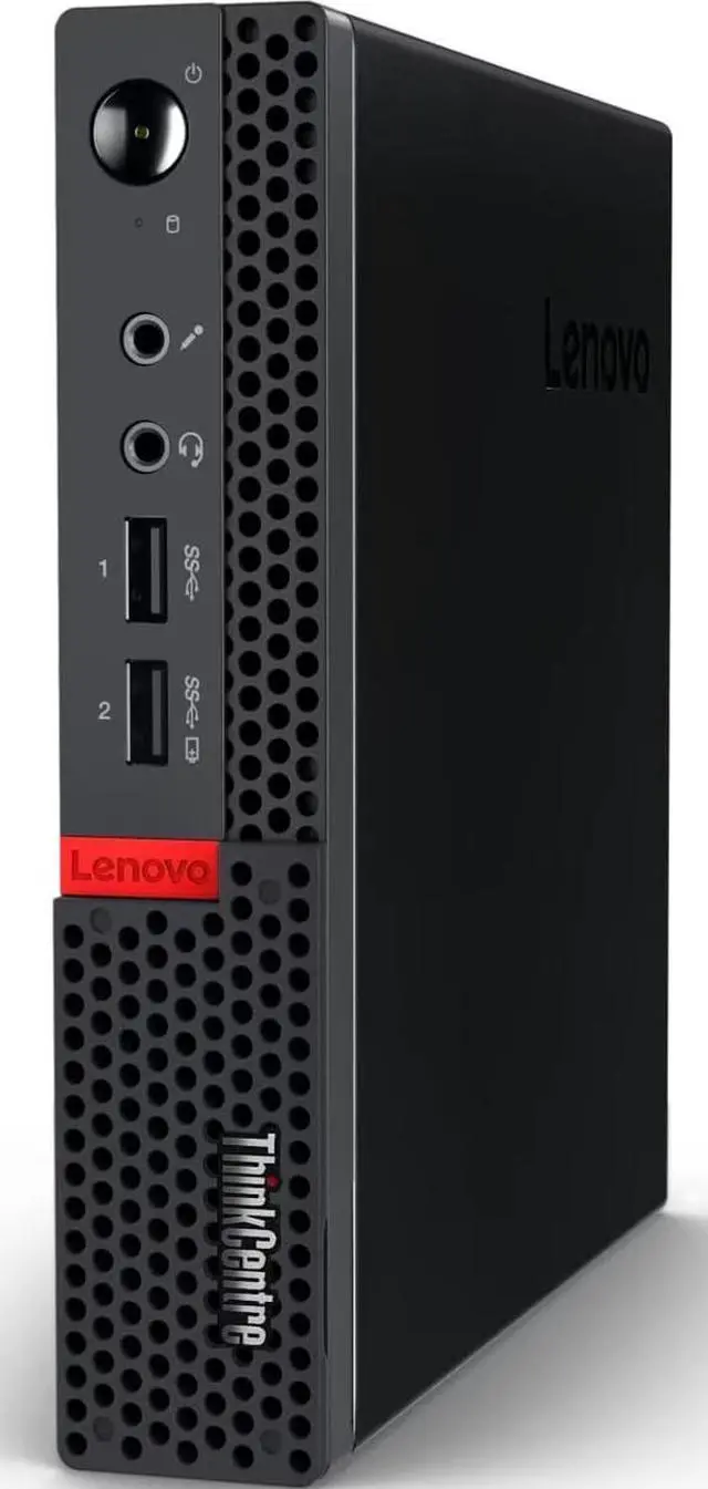 Main image of Lenovo ThinkCentre M625 Tiny Home & Business Mini Desktop (AMD A4-9120c 2-Core, 4GB RAM, 128GB SSD, AMD Radeon R4, Wifi, Bluetooth, Black, ) Refurbished