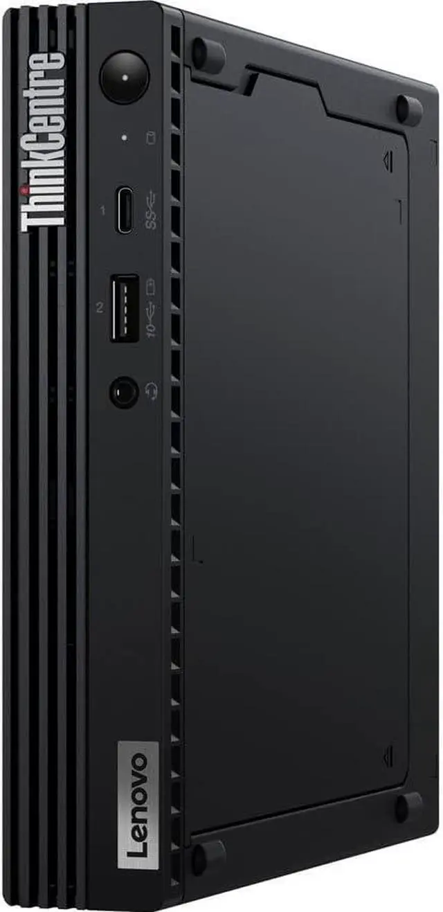 Alt view image 2 of 4 - Lenovo ThinkCentre M80q Mini Desktop Computer (Intel i3-10100T 3.00GHz, 32GB RAM, 2TB PCIe SSD, WiFi 6, BT 5.2, RJ-45, Win 11 Pro)