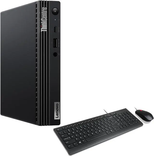 Alt view image 4 of 4 - Lenovo ThinkCentre M80q Mini Desktop Computer (Intel i3-10100T 3.00GHz, 32GB RAM, 2TB PCIe SSD, WiFi 6, BT 5.2, RJ-45, Win 11 Pro)