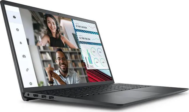 Alt view image 2 of 6 - Dell Vostro 3520 Home & Business Laptop (Intel i5-1235U 10-Core, 4GB RAM, 256GB SSD, Intel UHD, 15.6" 120 Hz Full HD (1920x1080), Wifi, Bluetooth, Webcam, Win 11 Home) Refurbished