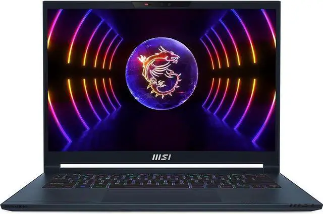 Main image of MSI Stealth 14 Studio Gaming Laptop 14.0" 165Hz WUXGA IPS (10-Core Intel i7-13620H, 32GB DDR5 , 1TB PCIe SSD, GeForce RTX 4060 8GB, Backlit KYB, Thunderbolt 4, WiFi 6E, HD Webcam, Win 11 Pro)