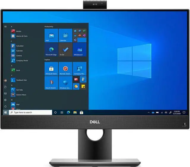 Main image of Dell OptiPlex 7490 Home & Business All-in-One (Intel i5-11500 6-Core, 32GB RAM, 2x512GB PCIe SSD (1TB), Intel UHD 750, 23.8" 60 Hz Full HD (1920x1080), Wifi, Bluetooth, Win 10 Pro) Refurbished