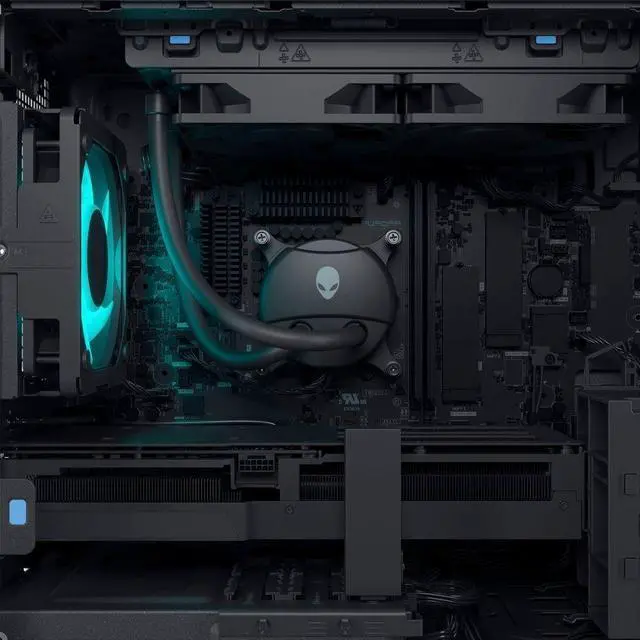 Alt view image 5 of 7 - Alienware Alienware Aurora R16 Gaming Desktop PC (16-Core Intel i7-13700F, RTX 4060 Ti 8GB, 16GB DDR5, 256GB SSD + 2TB HDD (3.5), 240mm AIO, Wi-Fi 6E, BT 5.3, RJ-45, USB KB & Mouse, 3 DP, Win11H)