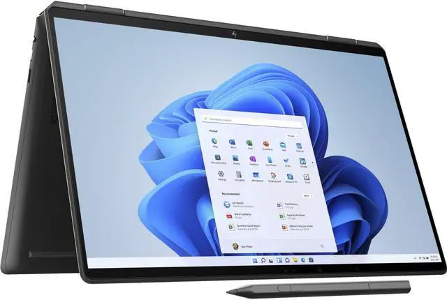 Alt view image 2 of 7 - HP Spectre x360 Home & Business 2-in-1 Laptop (Intel i7-13700H 14-Core, 16.0" 60 Hz Touch 3072x1920, Intel Iris Xe, 16GB RAM, 1TB PCIe SSD, Win 11 Home) with Microsoft 365 Personal , Dockztorm Hub