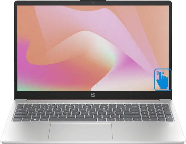 Main image of HP 15t Business Laptop 15.6" Touchscreen IPS FHD Display (Intel i7-1355U, 16GB DDR4, 256GB PCIe SSD, Intel Iris Xe, Backlit KB, Fingerprint, WiFi 6, Webcam, Bluetooth 5.3, Win 11 Home) (Renewed)