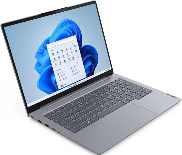 Alt view image 2 of 6 - Lenovo ThinkBook 14 Gen 6 Home & Business Laptop (Intel i7-1355U 10-Core, 16GB DDR5 5200MHz RAM, 512GB SSD, Intel Iris Xe, 14.0" 60 Hz Touch Wide UXGA (1920x1200), Win 11 Pro) Refurbished