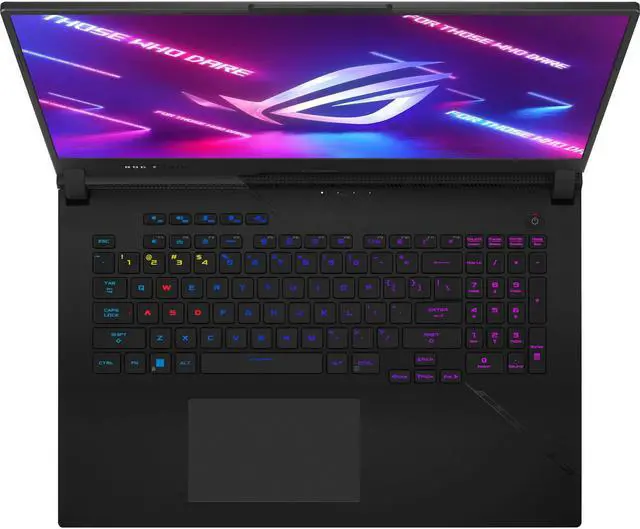 Alt view image 4 of 7 - ASUS ROG Strix SCAR 17 Gaming Laptop 17.3" 240Hz QHD Display (AMD Ryzen 9 7945HX, GeForce RTX 4080 12GB, 32GB DDR5, 2TB SSD, Per Key RGB KB, WiFi 6E, Webcam, Bluetooth 5.2, Win 11 Pro) (Renewed)