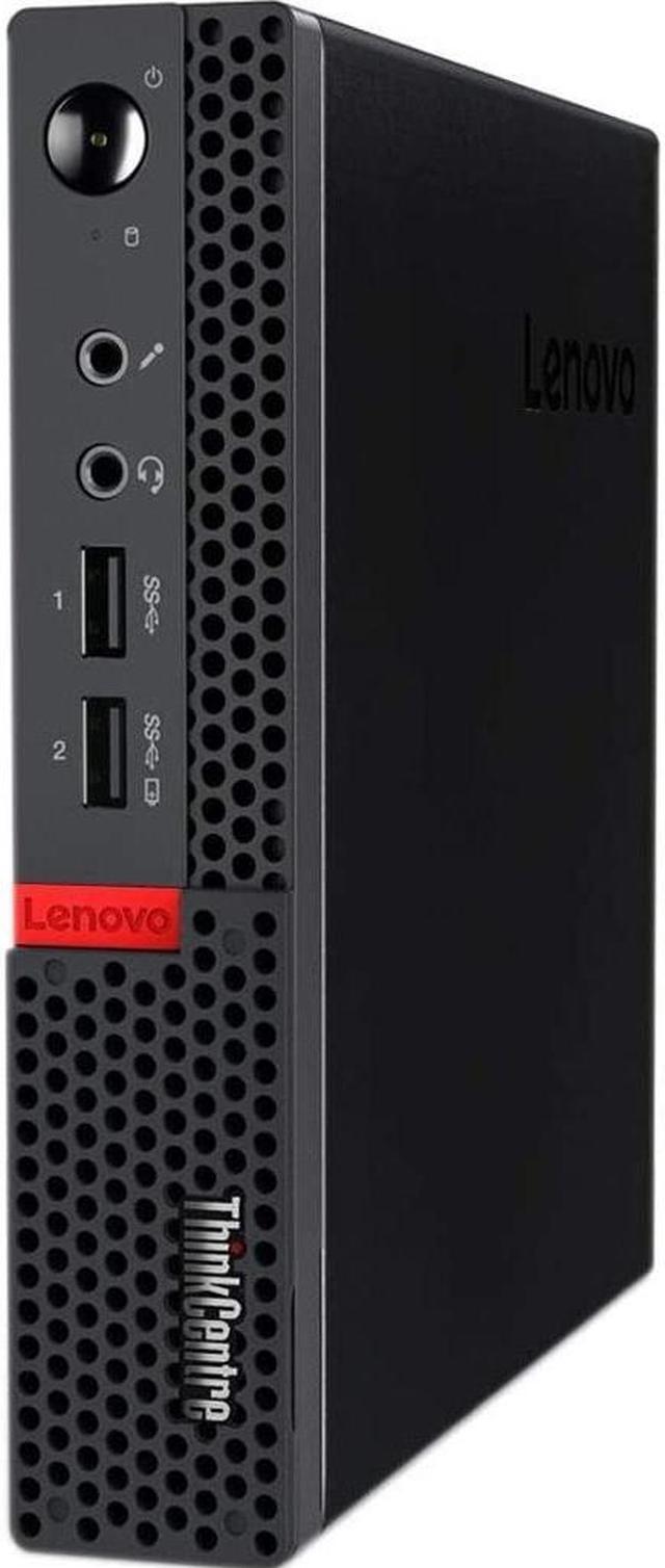 Main image of Lenovo ThinkCentre M625 Home & Business Mini Desktop (AMD A4-9120c 2-Core, 16GB RAM, 128GB PCIe SSD, AMD Radeon, Wifi, Bluetooth, Black, Win 10 Pro) Refurbished
