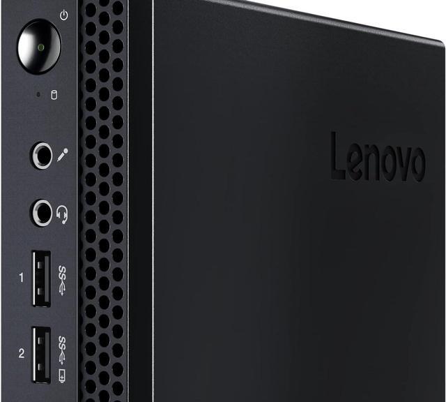 Alt view image 5 of 7 - Lenovo ThinkCentre M625 Home & Business Mini Desktop (AMD A4-9120c 2-Core, 16GB RAM, 128GB PCIe SSD, AMD Radeon, Wifi, Bluetooth, Black, Win 10 Pro) Refurbished