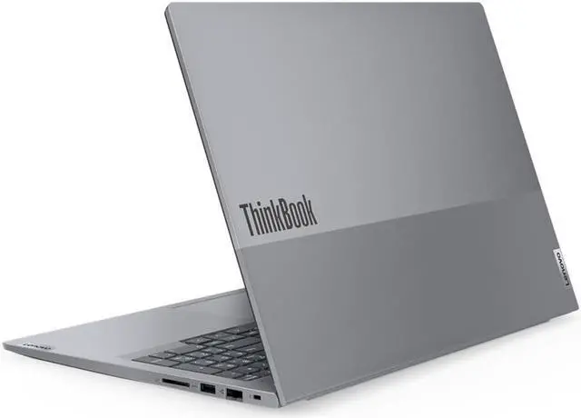 Alt view image 6 of 7 - Lenovo ThinkBook 16 Gen 6 Home & Business Laptop (Intel i7-1355U 10-Core, 16GB DDR5 5200MHz RAM, 2x512GB PCIe SSD (1TB), Intel Iris Xe, 16.0" 60 Hz Touch Win 11 Pro) Refurbished