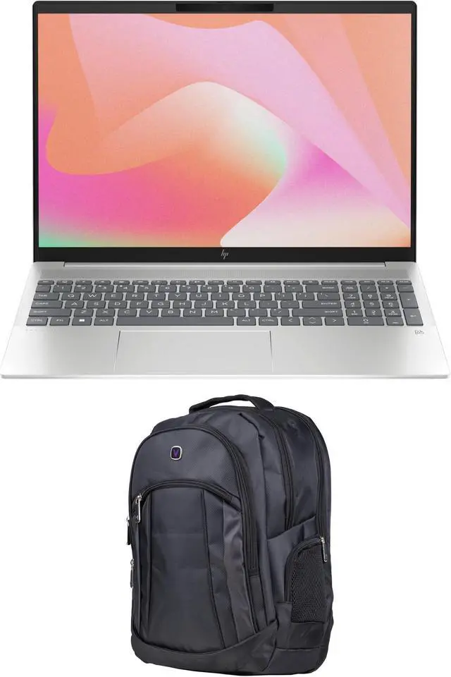 Main image of HP Pavilion Plus Home & Business Laptop (Intel i7-13700H 14-Core, 16.0" 120 Hz Wide QXGA (2560x1600), Intel Iris Xe, 16GB LPDDR5X 5200MHz RAM, 512GB SSD, Win 11 Home) with 1680D Backpack