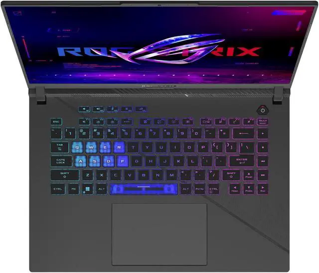 Alt view image 3 of 6 - ASUS ROG Strix G16 G614 Gaming Laptop (Intel i9-14900HX 24-Core, 16.0" 240 Hz Wide QXGA (2560x1600), GeForce RTX 4060, 32GB DDR5 5600MHz RAM, 8TB PCIe SSD, Backlit KB, Win 11 Home) with USB-C Dock