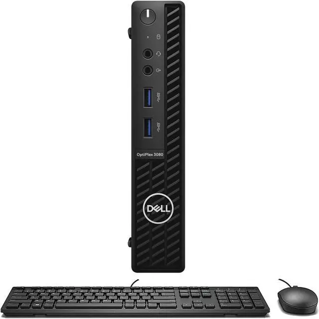 Alt view image 4 of 4 - Dell OptiPlex 3080 Home & Business Mini Desktop (Intel i5-10500T 6-Core, 8GB RAM, 256GB SSD, Intel UHD 630, Wifi, Bluetooth, , Win 10 Pro) Refurbished