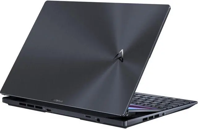 Alt view image 5 of 7 - ASUS Zenbook Pro 14 Duo Gaming & Entertainment Laptop (Intel i9-12900H 14-Core, 14.5, 120 Hz Touch GeForce RTX 3050 Ti, 32GB LPDDR5 4800MHz RAM, 1TB SSD, Win 11 Home) with Premium Backpack