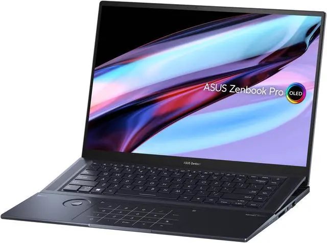 Alt view image 3 of 7 - ASUS Zenbook Pro 16X UX7602 Gaming & Business Laptop (Intel i9-13900H 14-Core, 16.0" 60 Hz Touch 4K (3840x2400), GeForce RTX 4070, 32GB LPDDR5 6000MHz RAM, 1TB SSD, Win 11 Home) with USB-C Dock