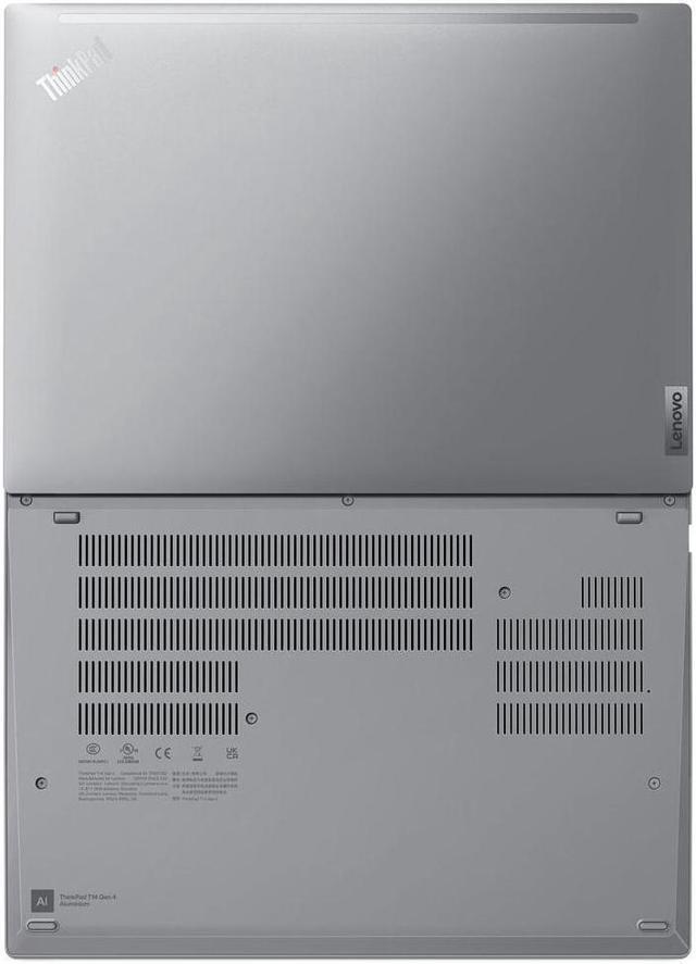 Alt view image 4 of 7 - Lenovo ThinkPad T14 Gen 4 Home & Business Laptop (Intel i7-1355U 10-Core, 14.0" 60 Hz Touch Wide UXGA (1920x1200), Intel UHD, 24GB DDR5 5200MHz RAM, 2TB PCIe SSD, Win 11 Pro) with Premium Backpack