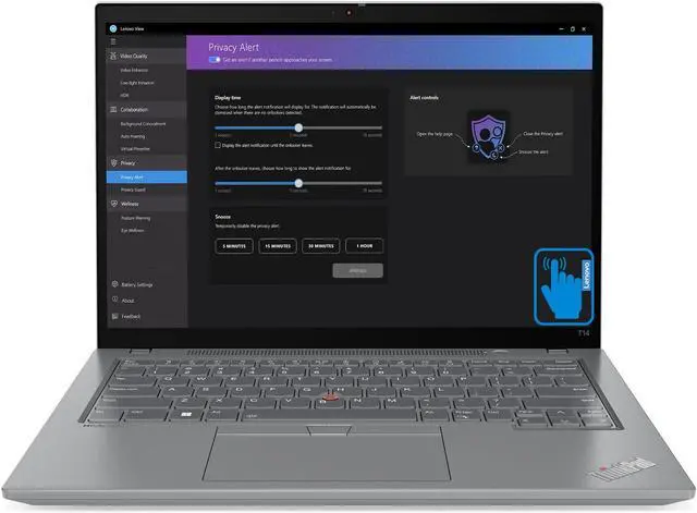 Main image of Lenovo ThinkPad T14 Gen 4 Home & Business Laptop (Intel i7-1355U 10-Core, 32GB DDR5 5200MHz RAM, 1TB PCIe SSD, Intel UHD, 14.0" 60 Hz Touch Wide UXGA (1920x1200), Fingerprint, Wifi, Win 11 Pro)
