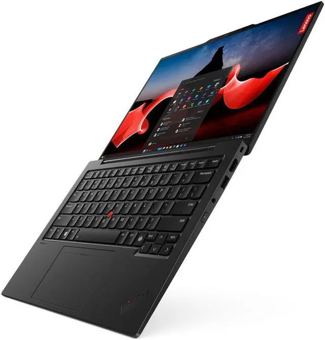 Alt view image 5 of 7 - Lenovo ThinkPad X1 Carbon Gen 12 Home & Business Laptop (Intel Ultra 7-155H 16-Core, 14.0" 120 Hz 2.8K (2880x1800), Intel Arc, Win 11 Pro) with Microsoft 365 Personal , Dockztorm Hub