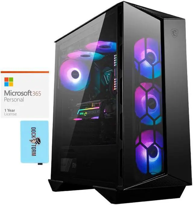 MSI Aegis R 14NUF7 Gaming Desktop PC (Intel i7-14700F 20-Core 