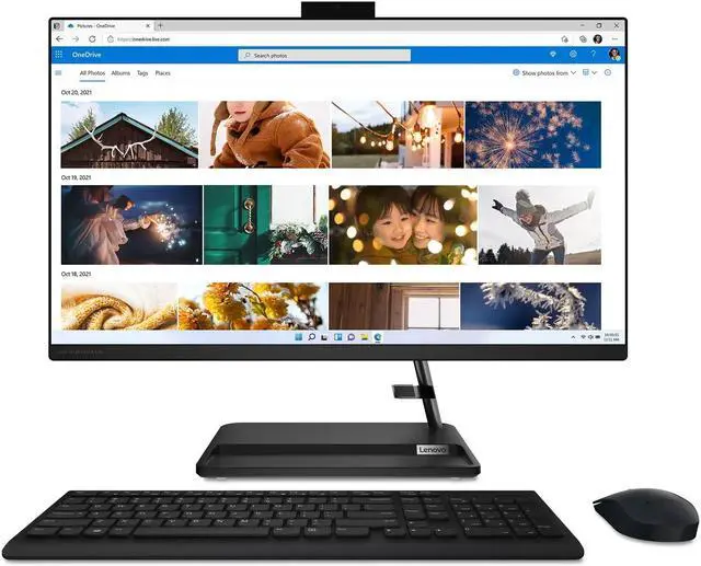 Alt view image 2 of 6 - Lenovo IdeaCentre AIO 3i Business All-in-One 27" Touchscreen IPS FHD Display (Intel i7-13620H, 64GB DDR4, 2TB PCIe SSD, Intel UHD, WiFi 6, Webcam, Bluetooth 5.2, Win 11 Home) (Renewed)