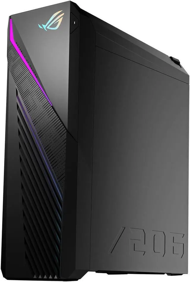 Alt view image 5 of 7 - ASUS ROG STRIX G16CH Gaming Desktop PC (Intel i7-14700F 20-Core, GeForce RTX 4070 12GB, 16GB DDR5 5600MHz RAM, 1TB PCIe SSD, Wifi, Bluetooth, Win 10 Pro) with Microsoft 365 Personal , Dockztorm Hub