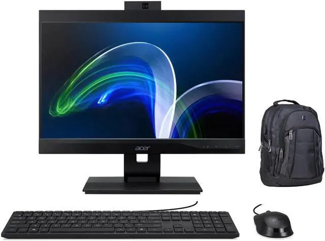 Main image of Acer Veriton Z4680G-I71170S1 Home & Business All-in-One (Intel i7-11700 8-Core, 21.5" 60 Hz Full HD (1920x1080), Intel UHD 730, 16GB RAM, 512GB SSD, Wifi, Webcam, Win 10 Pro) with Premium Backpack