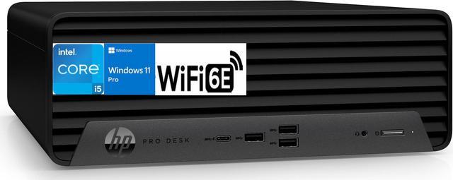 HP Pro SFF 400 G9 Essential Business Mini Desktop (6-Core Intel i5-12500,  16GB RAM, 512GB PCIe SSD, WiFi 6E, Bluetooth 5.2, RJ-45, Win 10 Pro)