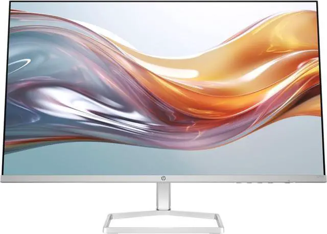 Alt view image 3 of 5 - HP Series 5 527sw Monitor 94F46AA#ABA Bundle with Docztorm Dock, 27" FHD IPS (1920x1080) Display, 2X HDMI, 1x VGA, Flicker-Free, Ideal for Home & Business, White/Silver (2024 Latest Model)