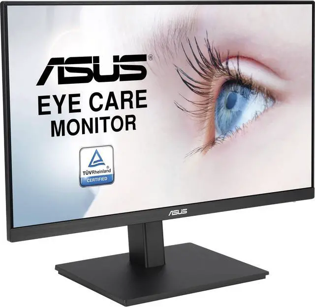 Alt view image 2 of 7 - ASUS VA27EQSB 27" Eye Care Monitor, IPS Full HD (1920x1080), Anti-Glare Screen, 75Hz Refresh Rate, 5 ms Response Time, VESA Compatible, Ideal for Home & Business Use, Black (2024 Latest Model)