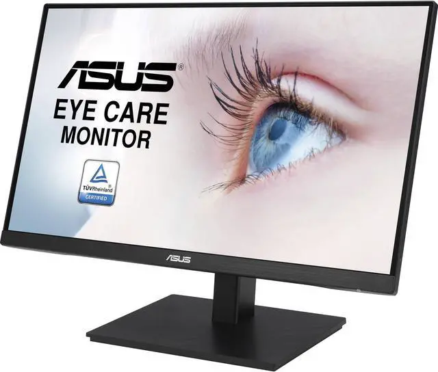 Alt view image 3 of 7 - ASUS VA27EQSB 27" Eye Care Monitor, IPS Full HD (1920x1080), Anti-Glare Screen, 75Hz Refresh Rate, 5 ms Response Time, VESA Compatible, Ideal for Home & Business Use, Black (2024 Latest Model)