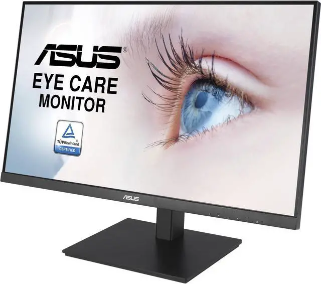 Alt view image 3 of 7 - ASUS VA27DQSB 27" Adaptive-Sync Eye Care Monitor, IPS Full HD (1920x1080), 75Hz Refresh Rate, 5 ms Response Time, VESA Compatible, Ideal for Home & Business Use, Black (2024 Latest Model)