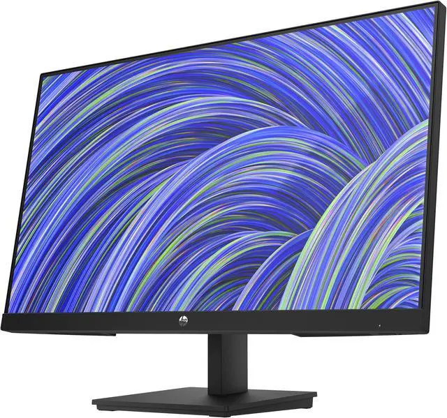 Alt view image 3 of 7 - HP V24i G5 24" FreeSync Monitor 65P58AA#ABA, IPS FHD (1920x1080), Anti-Glare Screen, 75Hz Refresh Rate, 5 ms Response Time, VESA Compatible, Ideal for Home & Business Use, Black(2024 Latest Model)