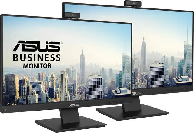 Main image of ASUS BE24EQK 24" Monitor: 60Hz Refresh Rate, 5 ms response time, Full HD (1920x1080) FHD, Anti-glare Screen, VESA Compatible- Ideal for Home & Business Use, Pack-2