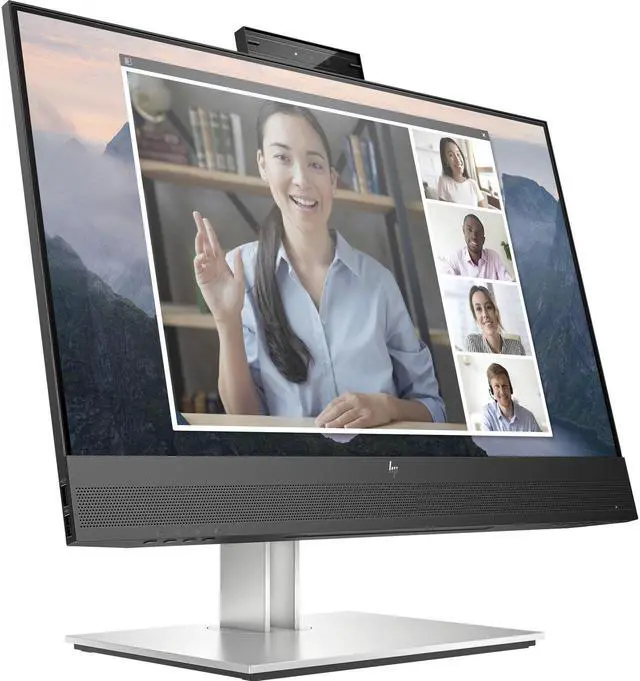 Alt view image 3 of 7 - HP Business E24mv G4 169L0AA#ABA 24" Monitor: 60Hz Refresh Rate, 5 ms response time, Full HD (1920x1080) IPS, Anti-glare Screen, VESA Compatible- Ideal for Home & Business Use, Pack-2