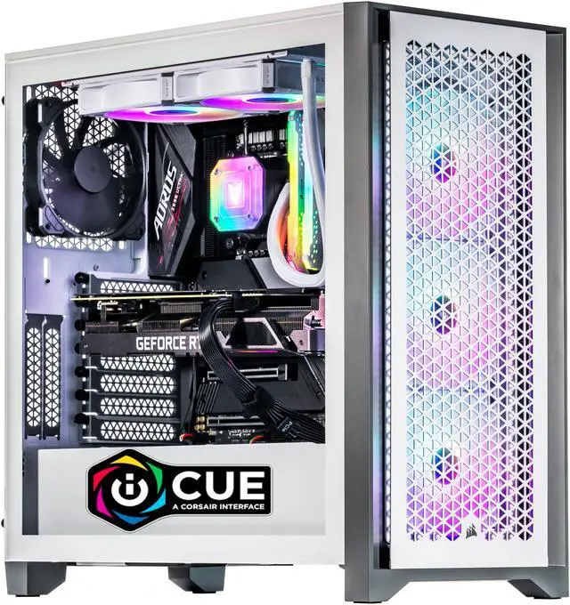 Main image of Velztorm iCUE Certified Argentux Custom Built Gaming Desktop PC (Intel i7-11700K, GeForce RTX 5070 Ti, 32GB DDR4, 2TB PCIe SSD, RGB Fans, 240mm AIO, 750W PSU, WiFi 6, Bluetooth 5.1, RJ-45, Win 11 Pro)