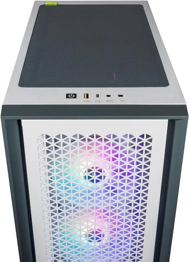 Alt view image 7 of 7 - Velztorm iCUE Certified White Armix Custom Built Gaming Desktop PC (AMD Ryzen 9 7900X, GeForce RTX 5070, 32GB DDR5, 2TB PCIe SSD, RGB Fans, 240mm AIO, 1000W PSU, WiFi 6E, Bluetooth 5.2, Win 11 Pro)